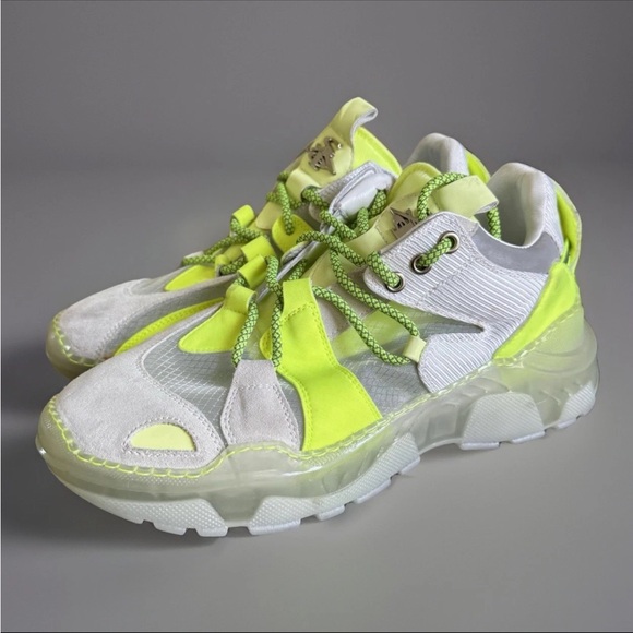 Sia Collective Nuke Antz Size 8 White Low Top Streetwear Casual Pre-owned - Picture 1 of 8